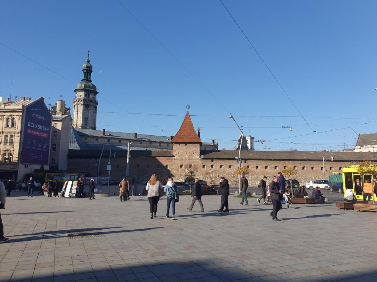 Апартаменти У Шевальє. Lviv Exteriör bild